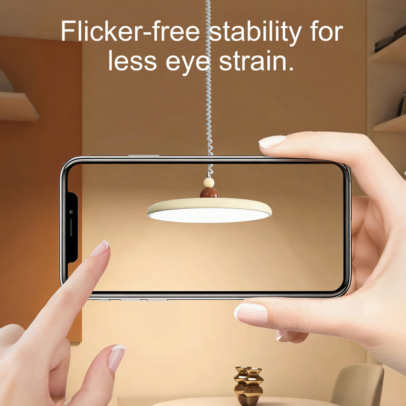 12 in. Eye-Comfort Full Spectrum LED  Island Pendant, Natural Daylight Quality, No Flicker, Smooth Dimming