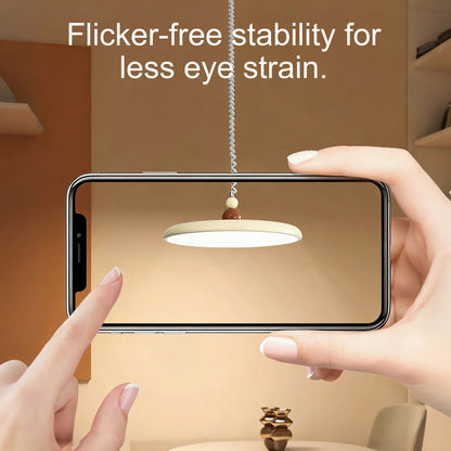 12 in. Eye-Comfort Full Spectrum LED  Island Pendant, Natural Daylight Quality, No Flicker, Smooth Dimming