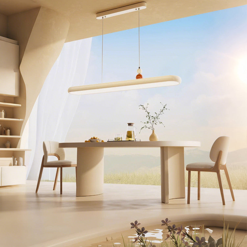 47 in. Eye-Comfort Full Spectrum LED  Island Pendant, Natural Daylight Quality, No Flicker, Smooth Dimming