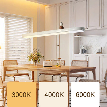 47 in. Eye-Comfort Full Spectrum LED  Island Pendant, Natural Daylight Quality, No Flicker, Smooth Dimming