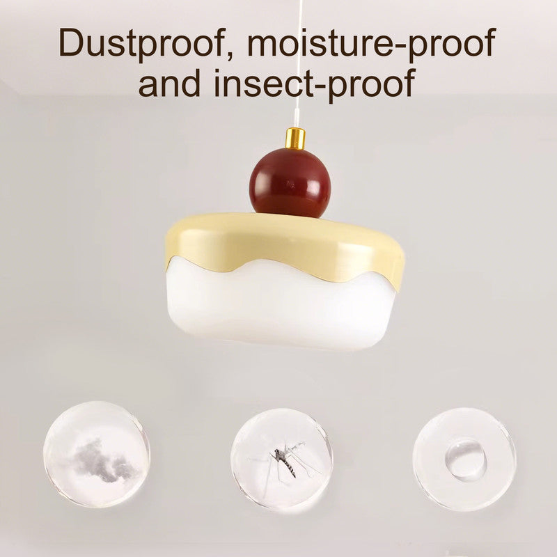 Eye-Comfort Full Spectrum LED Cake Shape Island Pendants, Natural Daylight Quality, No Flicker, 3CCT