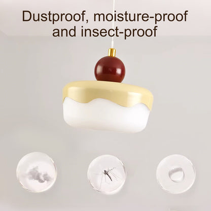 Eye-Comfort Full Spectrum LED Cake Shape Island Pendants, Natural Daylight Quality, No Flicker, 3CCT