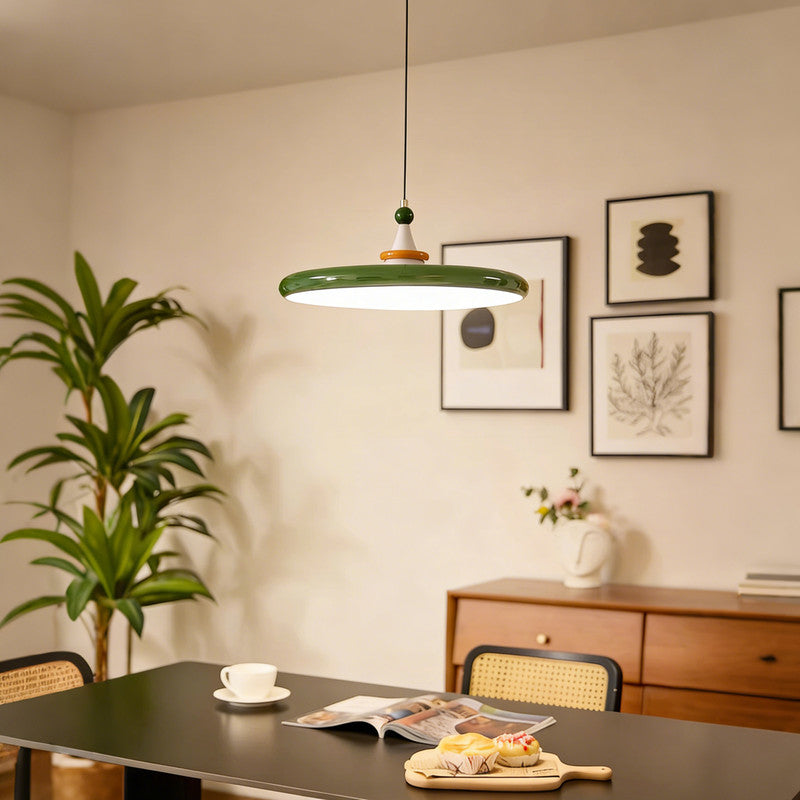 15 in. Eye-Comfort Full Spectrum LED Island Pendant, Natural Daylight Quality, No Flicker, Smooth Dimming