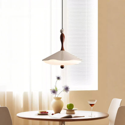 17 in. Eye-Comfort Full Spectrum LED  Umbrellas Shape Island Pendant, Natural Daylight Quality, No Flicker, 3CCT