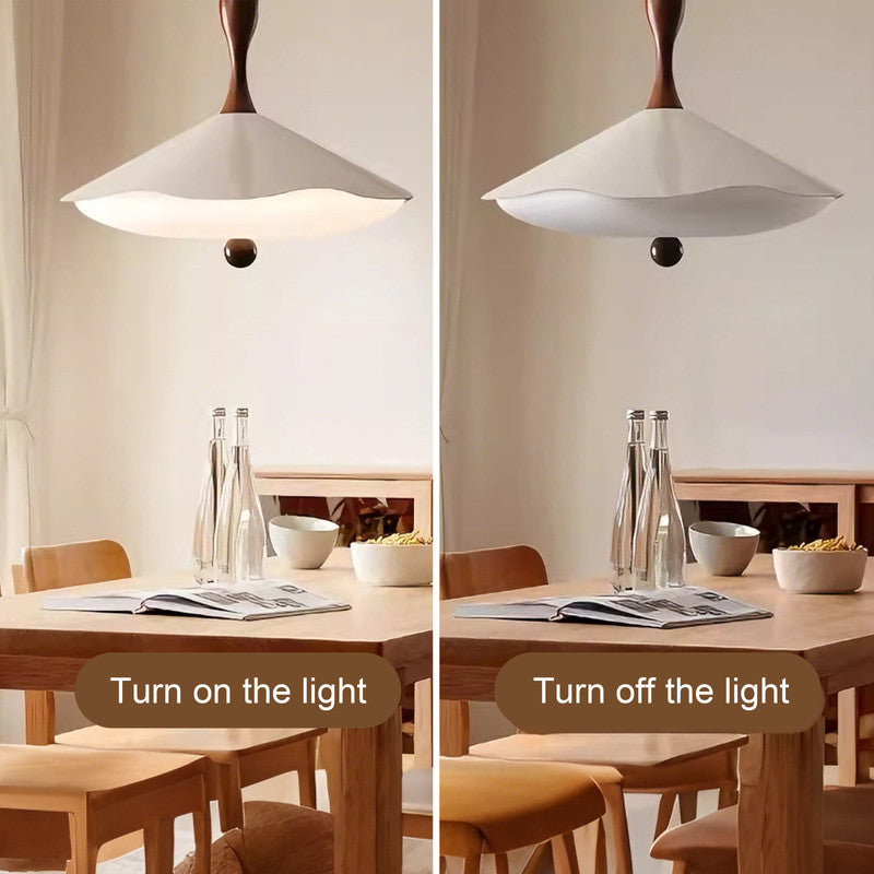 17 in. Eye-Comfort Full Spectrum LED  Umbrellas Shape Island Pendant, Natural Daylight Quality, No Flicker, 3CCT