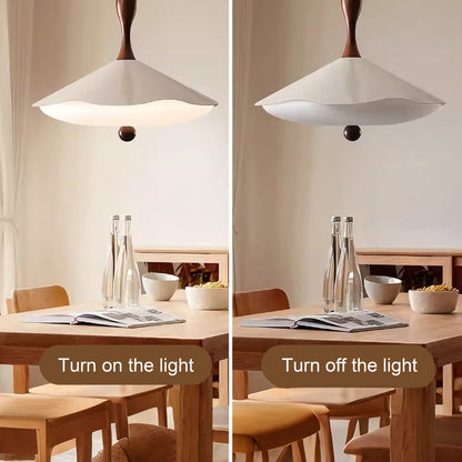 17 in. Eye-Comfort Full Spectrum LED  Umbrellas Shape Island Pendant, Natural Daylight Quality, No Flicker, 3CCT