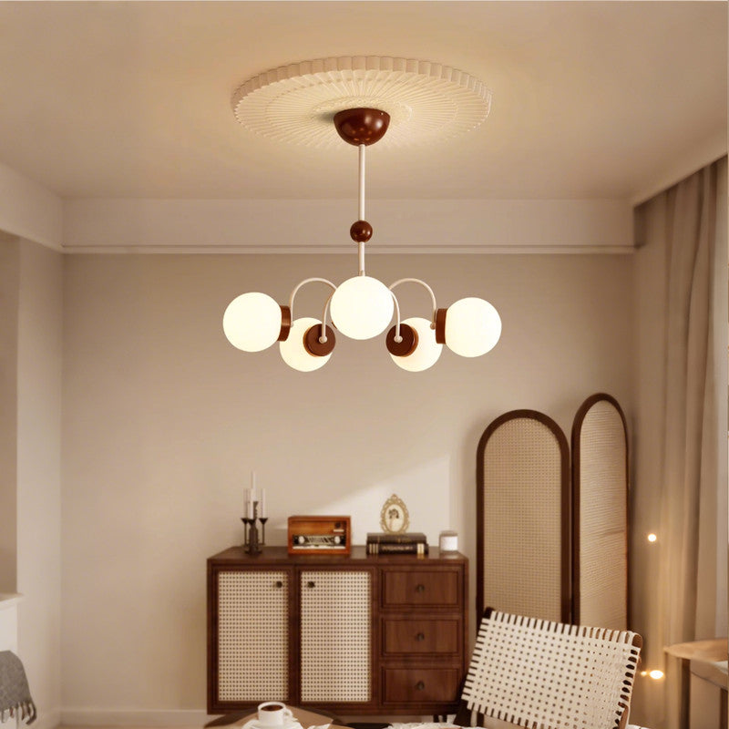 27 in. Eye-Comfort Full Spectrum LED Chandelier, Natural Daylight Quality, No Flicker, 3CCT