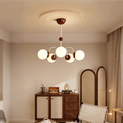 27 in. Eye-Comfort Full Spectrum LED Chandelier, Natural Daylight Quality, No Flicker, 3CCT