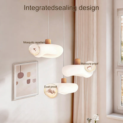 Eye-Comfort Full Spectrum LED Cloud Shape Island Pendants, Natural Daylight Quality, No Flicker, Smooth Dimming