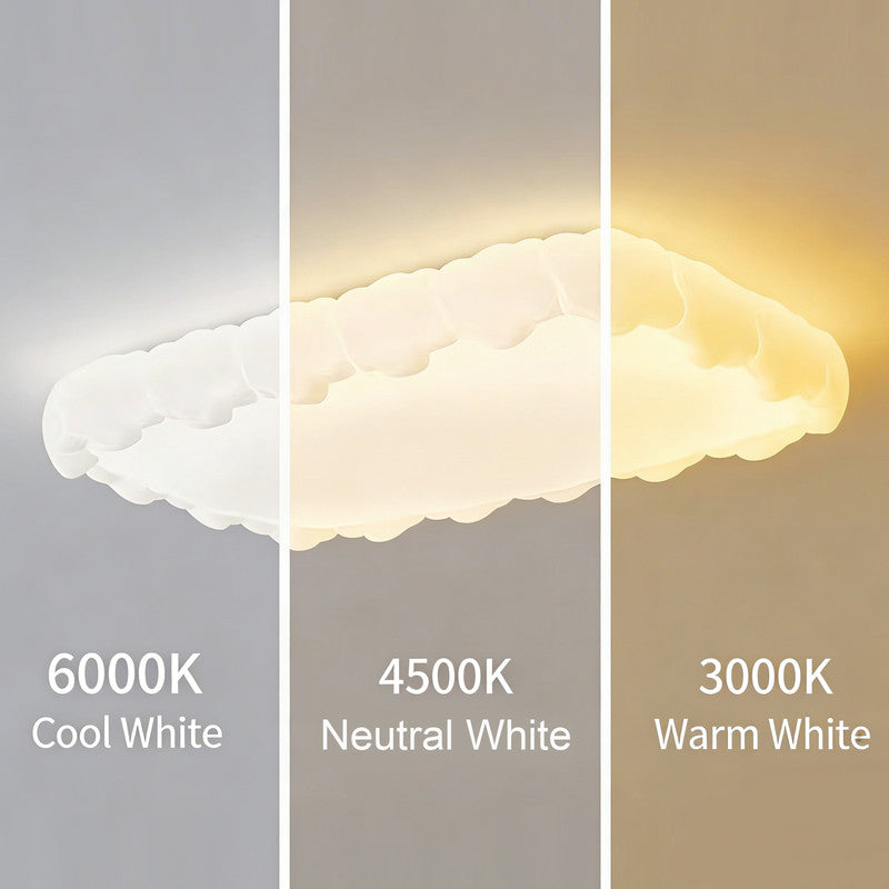 42 in. Eye-Comfort Flush Mount Full Spectrum Rectangle LED Ceiling Light, Natural Daylight Quality, No Flicker, Smooth Dimming