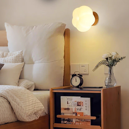 Eye-Comfort Full Spectrum Flower Shape Wall Light, Natural Daylight Quality, No Flicker, 3CCT