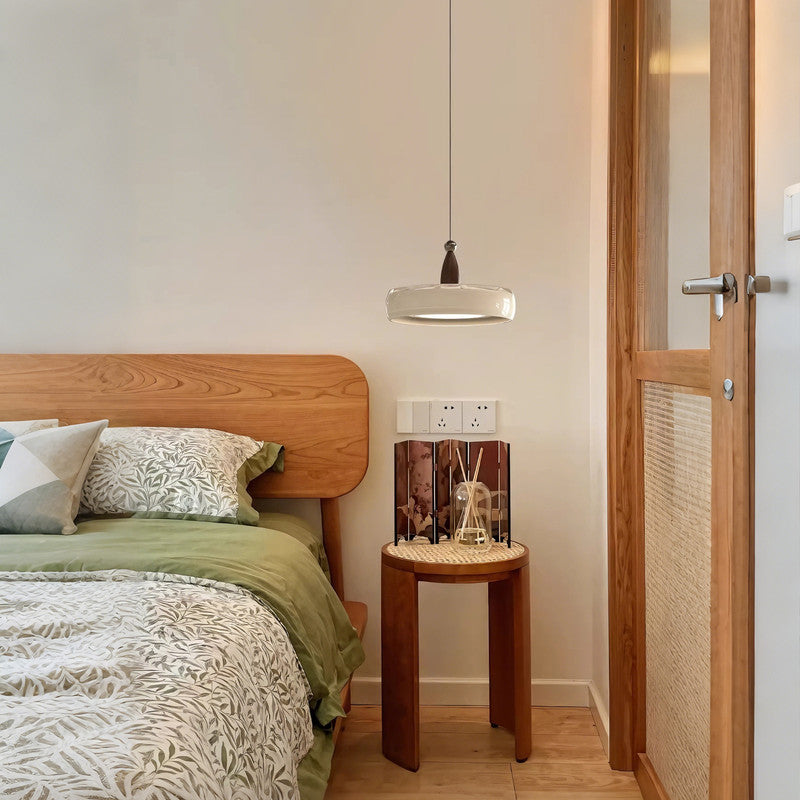 8 in. Eye-Comfort Full Spectrum LED  Bedroom Pendant, Natural Daylight Quality, No Flicker, 3CCT