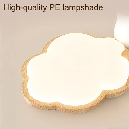 23 in. Eye-Comfort Flush Mount Full Spectrum Cloud Shape LED Ceiling Light, Natural Daylight Quality, No Flicker, Smooth Dimming