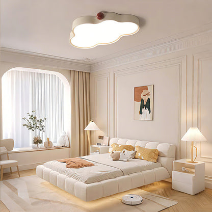 21 in. Eye-Comfort Flush Mount Full Spectrum Cloud Shape LED Ceiling Light, Natural Daylight Quality, No Flicker, Smooth Dimming