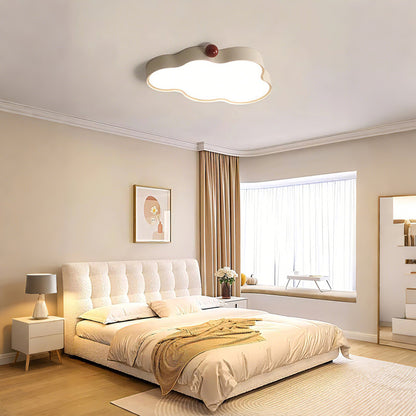 21 in. Eye-Comfort Flush Mount Full Spectrum Cloud Shape LED Ceiling Light, Natural Daylight Quality, No Flicker, Smooth Dimming