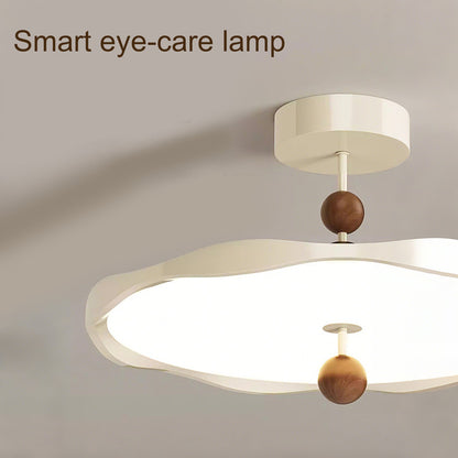16 in. Eye-Comfort Semi Flush Mount Full Spectrum LED Ceiling Light, Natural Daylight Quality, No Flicker, Smooth Dimming