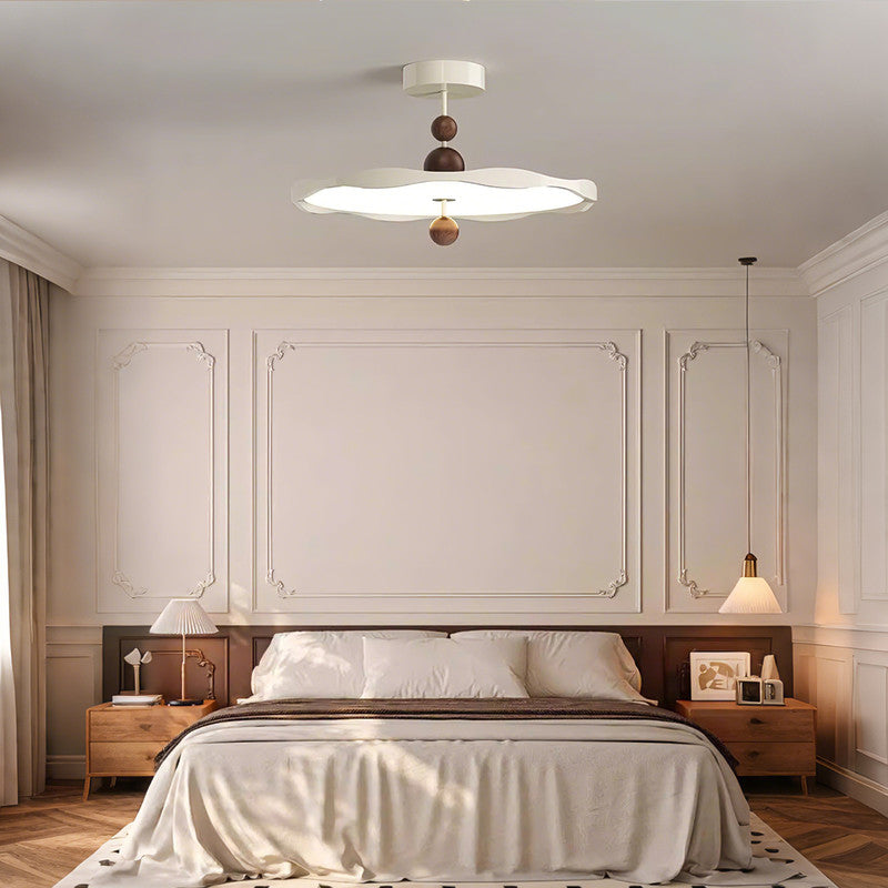 16 in. Eye-Comfort Semi Flush Mount Full Spectrum LED Ceiling Light, Natural Daylight Quality, No Flicker, Smooth Dimming
