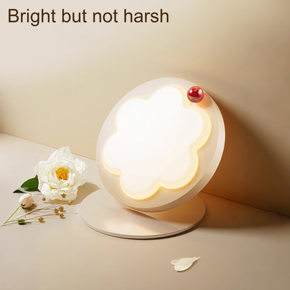 15 in. Eye-Comfort Flush Mount Full Spectrum Flower Shape LED Ceiling Light, Natural Daylight Quality, No Flicker, Smooth Dimming